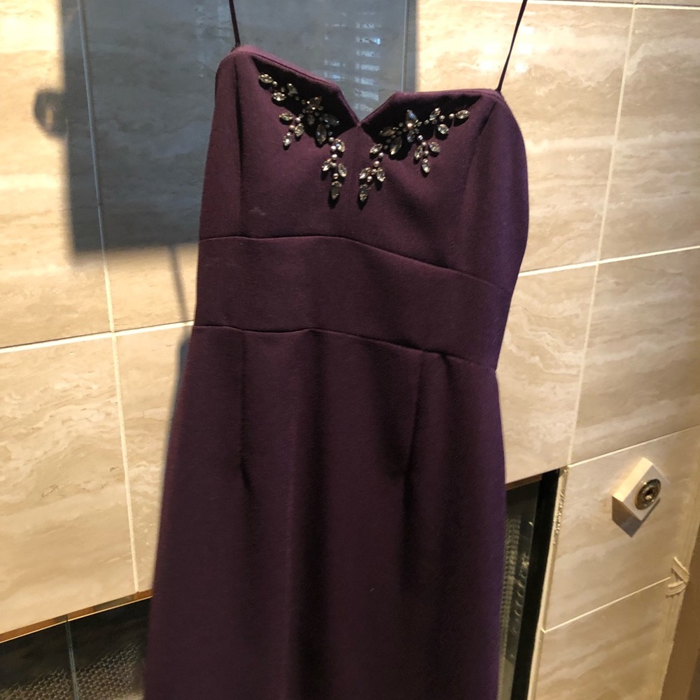 BCBG brand Max and Cleo dress purple prom cocktail